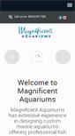 Mobile Screenshot of magnificentaquariums.com